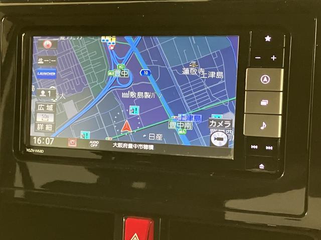 トールカスタムＧ　ＳＡII　ナビ／ドラレコ／パノラマカメラ／ＥＴＣ台風被害のためルーフ交換／１年間距離無制限保証／１．４万キロ／衝突軽減ブレーキ／純正ナビ／パノラマモニター／ドラレコ／ＥＴＣ／両側電動スライド／スマートキー／ＬＥＤヘッドライト・フォグランプ／（大阪府）の中古車