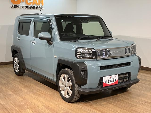 タフトＧ　ナビ／パノラマカメラ／ＦＲドラレコ／ＥＴＣ／走行１．８万走行無制限１年保証　前後コーナーセンサー　前席シートヒーター　スカイフィールトップ　オートマチックハイビーム　ＬＥＤヘッドライト　オートブレーキホールド　スマートキー　１５インチ純正アルミホイール（大阪府）の中古車