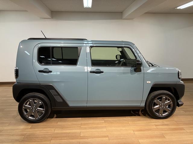 タフトＧターボ　ダーククロムベンチャー　Ｒ７年式／ナビ／ドラレコスカイフィールトップ　ＬＥＤヘッドランプ　ＬＥＤフォグランプ　運転席／助手席シートヒーター　プッシュボタンスタート　キーフリーシステム　電動パーキングブレーキ　バックカメラ　１５インチアルミホイール（大阪府）の中古車