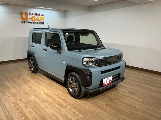 タフトＧターボ　ダーククロムベンチャー　Ｒ７年式／ナビ／ドラレコスカイフィールトップ　ＬＥＤヘッドランプ　ＬＥＤフォグランプ　運転席／助手席シートヒーター　プッシュボタンスタート　キーフリーシステム　電動パーキングブレーキ　バックカメラ　１５インチアルミホイール（大阪府）の中古車