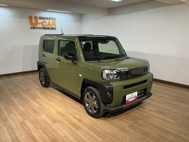タフトＧターボ　ダーククロムベンチャー　Ｒ７年式／ナビ／ドラレコスカイフィールトップ　ＬＥＤヘッドランプ　ＬＥＤフォグランプ　運転席／助手席シートヒーター　プッシュボタンスタート　キーフリーシステム　電動パーキングブレーキ　バックカメラ　１５インチアルミホイール（大阪府）の中古車