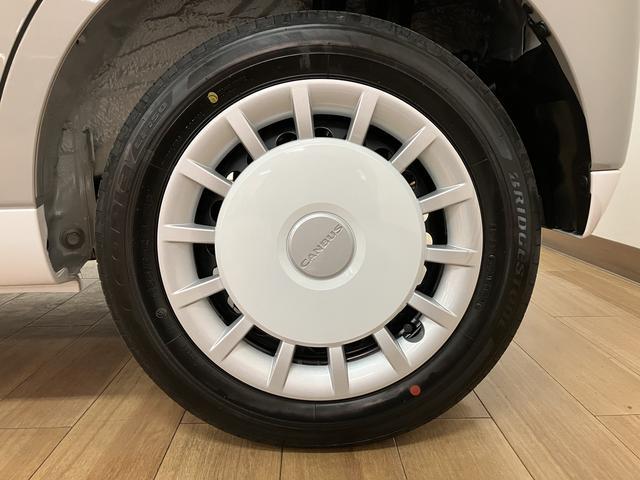 ムーヴキャンバスストライプスＧターボ　Ｒ７年式／ナビ／ＦＲドラレコ／ＢカメラサポカーＳワイド適合　バックカメラ対応　ＵＳＢ接続端子　電動パーキングブレーキ　シートヒーター　両側オートスライドドア　Ｐスタート　ホッとカップホルダー　キーフリー（大阪府）の中古車