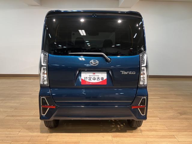 タントカスタムＲＳ　走行１．４万キロ／９インチナビ／パノラマモニタ走行１．４万キロ／９インチナビ／フルセグ／ＣＤ／ＤＶＤ／Ｂｌｕｅｔｏｏｔｈ／ＵＳＢ／パノラマモニター／前後ドラレコ／ＥＴＣ／キーフリー／両側電動パワースライド／シートヒーター／電動パーキングブレーキ（大阪府）の中古車