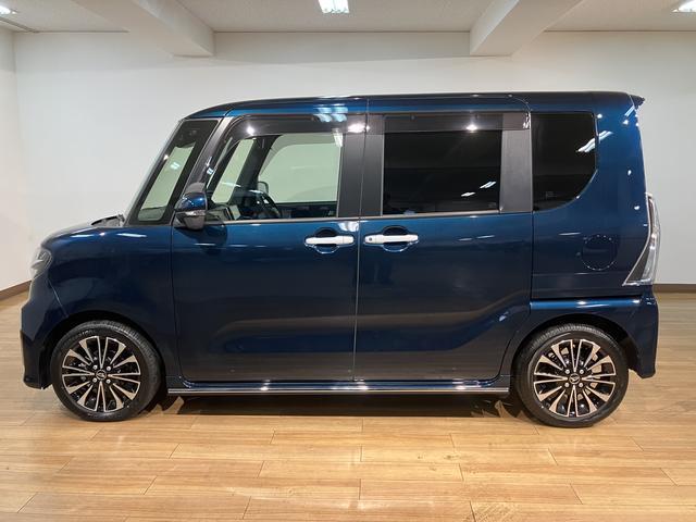 タントカスタムＲＳ　走行１．４万キロ／９インチナビ／パノラマモニタ走行１．４万キロ／９インチナビ／フルセグ／ＣＤ／ＤＶＤ／Ｂｌｕｅｔｏｏｔｈ／ＵＳＢ／パノラマモニター／前後ドラレコ／ＥＴＣ／キーフリー／両側電動パワースライド／シートヒーター／電動パーキングブレーキ（大阪府）の中古車