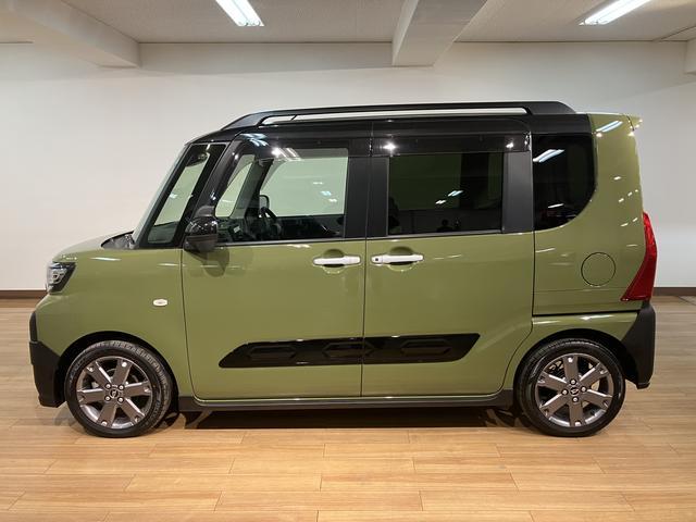 タントファンクロスターボ　Ｒ５年式／ナビ／パノラマカメラ／ドラレコバックモニター対応カメラ　運転席・助手席シートヒーター　純正アルミホイール　ターボ　両側パワースライドドア　電動パーキングブレーキ　オートブレーキホールド　ワンオーナー　スマートキー　スマアシ（大阪府）の中古車