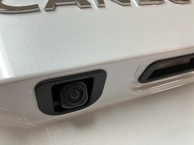 ムーヴキャンバスストライプスＧターボ　Ｒ７年式／ナビ／ＦＲドラレコサポカーＳワイド適合　バックカメラ対応　ＵＳＢ接続端子　電動パーキングブレーキ　シートヒーター　両側オートスライドドア　Ｐスタート　ホッとカップホルダー　キーフリー（大阪府）の中古車