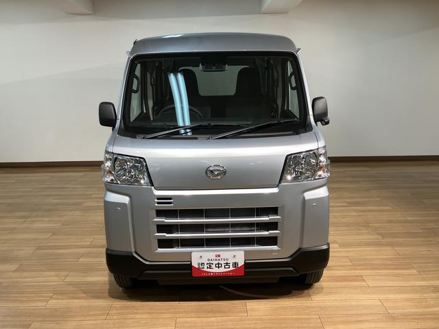 ハイゼットカーゴＤＸ　Ｒ７年式届出済未使用車／法規対応済／走行３ｋｍ衝突被害軽減ブレーキ　横滑り防止装置　ＡＢＳ　アイドリングストップ　両側スライドドア　マニュアルエアコン　パワーステアリング　前席パワーウィンドウ　届出済未使用車（大阪府）の中古車