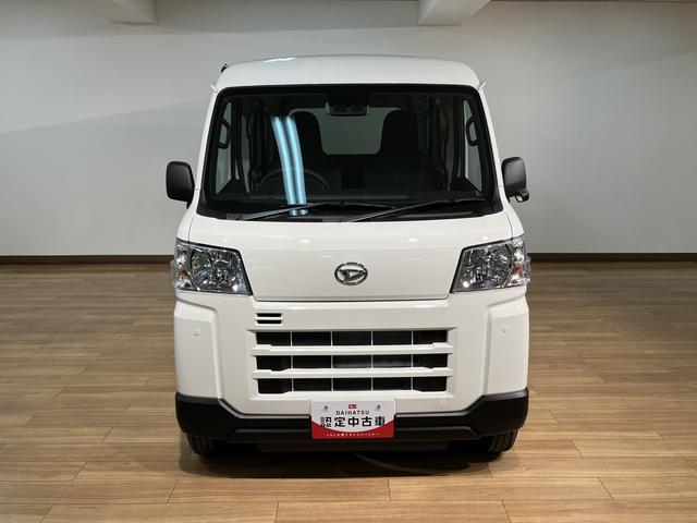 ハイゼットカーゴＤＸ　Ｒ７年式／法規対応済／届出済未使用車衝突被害軽減ブレーキ　横滑り防止装置　ＡＢＳ　アイドリングストップ　両側スライドドア　マニュアルエアコン　パワーステアリング　前席パワーウィンドウ　届出済未使用車（大阪府）の中古車