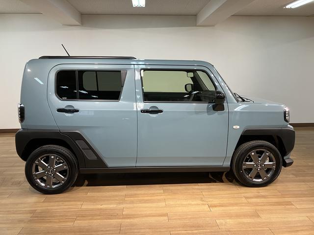 タフトＧダーククロムベンチャー　Ｒ７年式／法規対応済／バックカメラ走行無制限１年保証　前後コーナーセンサー　前席シートヒーター　スカイフィールトップ　オートマチックハイビーム　ＬＥＤヘッドライト　オートブレーキホールド　スマートキー　１５インチ純正アルミホイール（大阪府）の中古車