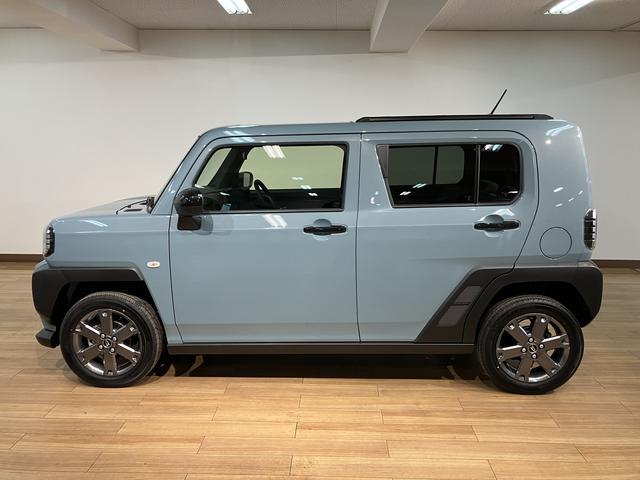 タフトＧダーククロムベンチャー　Ｒ７年式／法規対応済／バックカメラ走行無制限１年保証　前後コーナーセンサー　前席シートヒーター　スカイフィールトップ　オートマチックハイビーム　ＬＥＤヘッドライト　オートブレーキホールド　スマートキー　１５インチ純正アルミホイール（大阪府）の中古車