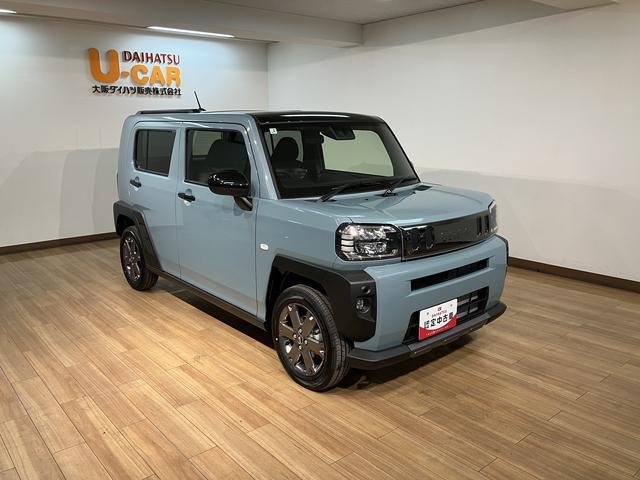 タフトＧダーククロムベンチャー　Ｒ７年式／法規対応済／バックカメラ走行無制限１年保証　前後コーナーセンサー　前席シートヒーター　スカイフィールトップ　オートマチックハイビーム　ＬＥＤヘッドライト　オートブレーキホールド　スマートキー　１５インチ純正アルミホイール（大阪府）の中古車