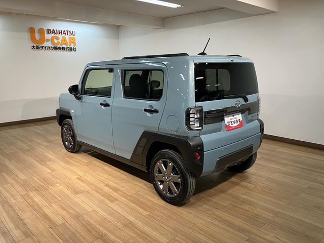 タフトＧダーククロムベンチャー　Ｒ７年式／法規対応済／バックカメラ走行無制限１年保証　前後コーナーセンサー　前席シートヒーター　スカイフィールトップ　オートマチックハイビーム　ＬＥＤヘッドライト　オートブレーキホールド　スマートキー　１５インチ純正アルミホイール（大阪府）の中古車