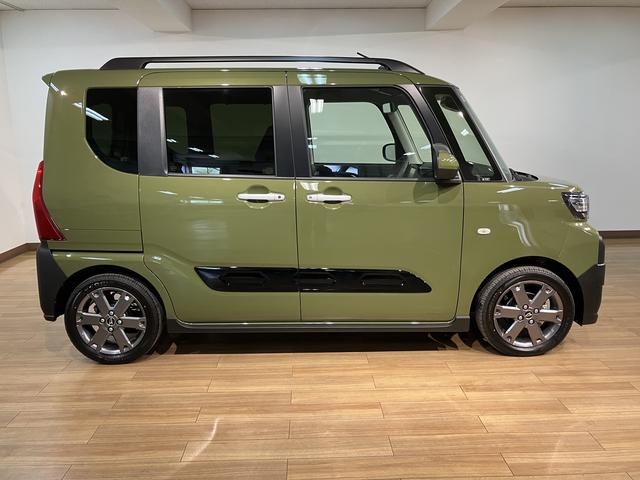 タントファンクロスターボ　Ｒ７年式／法規対応済／ナビ／ＦＲドラレコバックカメラ　運転席・助手席シートヒーター　純正アルミホイール　ターボ　両側パワースライドドア　電動パーキングブレーキ　オートブレーキホールド　スマートキー　スマアシ（大阪府）の中古車