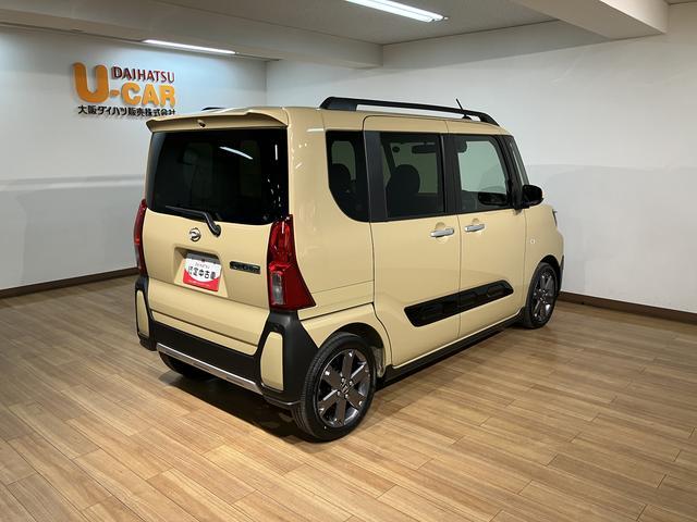 タントファンクロスターボ　Ｒ７年式／法規対応済／ナビ／ＦＲドラレコバックモニター　運転席・助手席シートヒーター　純正アルミホイール　ターボ　両側パワースライドドア　電動パーキングブレーキ　オートブレーキホールド　スマートキー　スマアシ（大阪府）の中古車