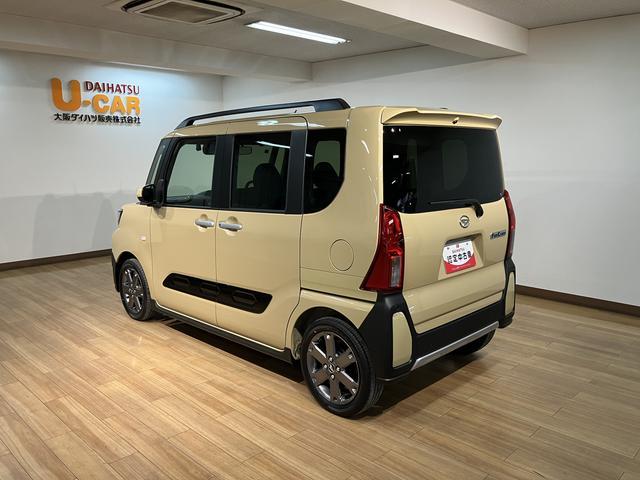 タントファンクロスターボ　Ｒ７年式／法規対応済／ナビ／ＦＲドラレコバックモニター　運転席・助手席シートヒーター　純正アルミホイール　ターボ　両側パワースライドドア　電動パーキングブレーキ　オートブレーキホールド　スマートキー　スマアシ（大阪府）の中古車