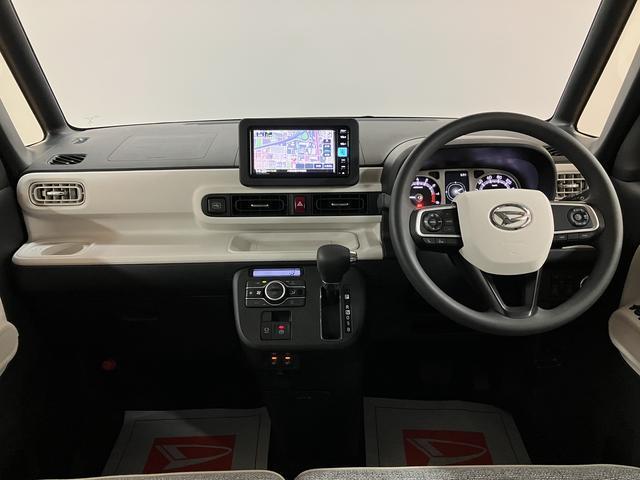 ムーヴキャンバスストライプスＧターボ　ナビ／バックカメラ／前後ドラレコターボ車／ナビ／ＣＤ／ＤＶＤ／Ｂｌｕｅｔｏｏｔｈ／ＵＳＢ／フルセグ／バックカメラ／前後ドラレコ／両側パワースライド／キーフリー／衝突軽減ブレーキ／ＬＥＤヘッドライト／電動パーキングブレーキ（大阪府）の中古車