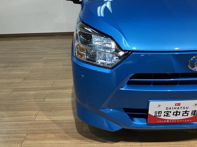 ミライースＸ　ＳＡIII　サポカーＳワイド適合届出済未使用車・バックカメラ・ＬＥＤヘッドライト・衝突回避支援ブレーキ・誤発進抑制機能・前後コーナーセンサー・自発光式デジタルメーター・電動格納ドアミラー・リヤワイパー・セキュリティアラーム（大阪府）の中古車