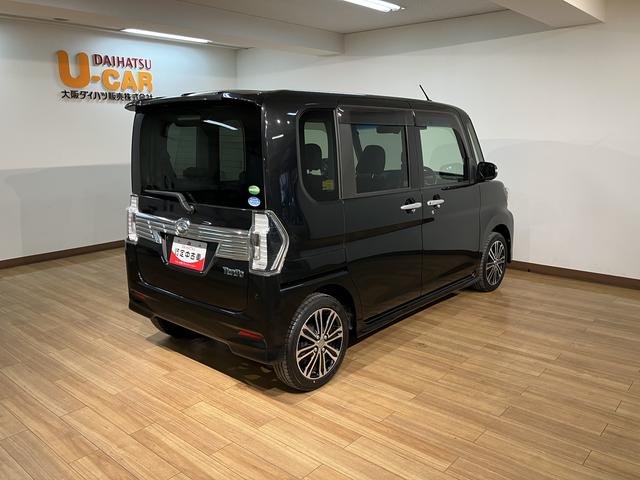 タントカスタムＲＳ　トップエディションＳＡIII　８インチナビスマートアシストＩＩＩ　ＬＥＤヘッドライト／フォグ　８インチナビ　バックカメラ　ＥＴＣ　オートエアコン　キーフリー　両側電動スライドドア　ＵＳＢ／ＨＤＭＩ入力端子　盗難防止セキュリティアラーム（大阪府）の中古車