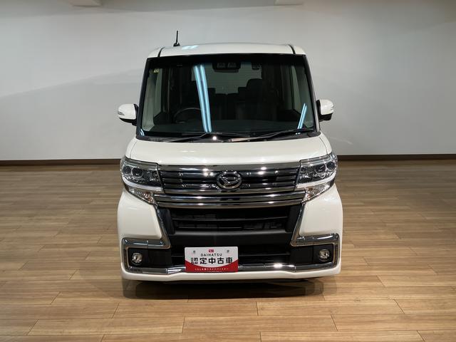 タントカスタムＲＳ　トップエディションＳＡIII／８インチナビ８インチナビ／バックカメラ／ステアリングスイッチ／６スピーカー／ＥＴＣ／ドラレコ／後席モニター／ＵＳＢ・ＨＤＭＩアダプター／運転席シートヒーター／両側パワースライドドア／ＬＥＤヘッドライト・フォグ（大阪府）の中古車