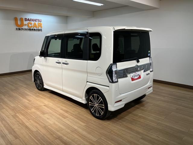 タントカスタムＲＳ　トップエディションＳＡIII／８インチナビ８インチナビ／バックカメラ／ステアリングスイッチ／６スピーカー／ＥＴＣ／ドラレコ／後席モニター／ＵＳＢ・ＨＤＭＩアダプター／運転席シートヒーター／両側パワースライドドア／ＬＥＤヘッドライト・フォグ（大阪府）の中古車
