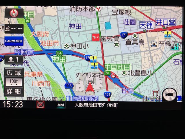タントカスタムＸセレクション　９インチナビ／バックカメラ／ＥＴＣスマートアシスト　ＬＥＤヘッドライト／フォグ　９インチナビ　バックカメラ　ＥＴＣ　ナビ連動前後ドライブレコーダー　両側電動スライドドア　運転席ロングシートスライド　オートエアコン（大阪府）の中古車