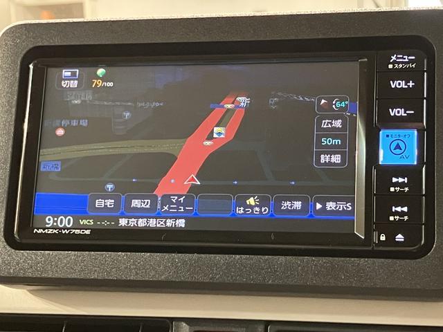 ムーヴキャンバスストライプスＧターボ／ナビ／Ｂカメラ／クルコン／前後ドラレコナビ／ＢＬＵＥＴＯＯＴＨ／ＵＳＢ／バックカメラ／両側電動スライドドア／電動パーキングブレーキ／前後ドラレコ／クルーズコントロール／スマートキー／ＬＥＤヘッドライト／ＬＥＤフォグランプ／走行２２キロ／（大阪府）の中古車