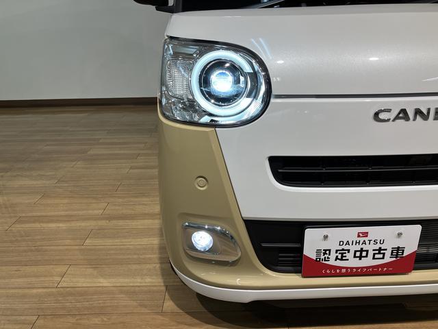 ムーヴキャンバスストライプスＧターボ／ナビ／Ｂカメラ／クルコン／前後ドラレコナビ／ＢＬＵＥＴＯＯＴＨ／ＵＳＢ／バックカメラ／両側電動スライドドア／電動パーキングブレーキ／前後ドラレコ／クルーズコントロール／スマートキー／ＬＥＤヘッドライト／ＬＥＤフォグランプ／走行２２キロ／（大阪府）の中古車