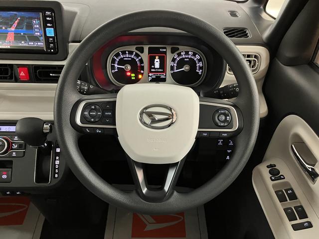 ムーヴキャンバスストライプスＧターボ／ナビ／Ｂカメラ／クルコン／前後ドラレコナビ／ＢＬＵＥＴＯＯＴＨ／ＵＳＢ／バックカメラ／両側電動スライドドア／電動パーキングブレーキ／前後ドラレコ／クルーズコントロール／スマートキー／ＬＥＤヘッドライト／ＬＥＤフォグランプ／走行２２キロ／（大阪府）の中古車