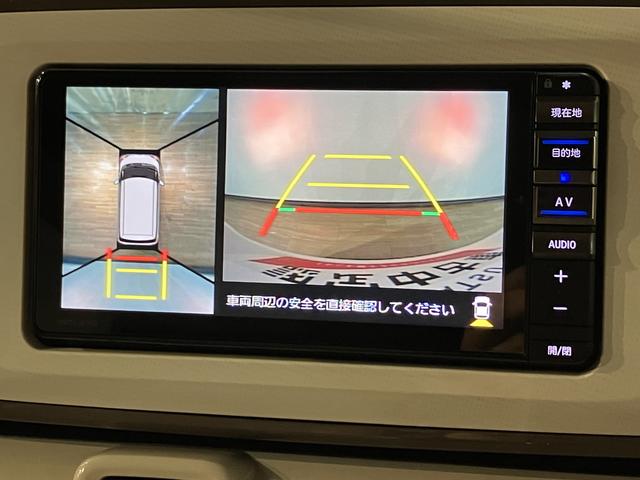 ムーヴキャンバスＧメイクアップＶＳ　ＳＡIII　ナビ／パノラマカメラ／ＥＴＣスマートアシストＩＩＩ　ＬＥＤヘッドライト／フォグ　ナビ　パノラマカメラ　ナビ連動前後ドライブレコーダー　ＥＴＣ　両側電動スライドドア　運転席シートヒーター　盗難防止セキュリティアラーム（大阪府）の中古車