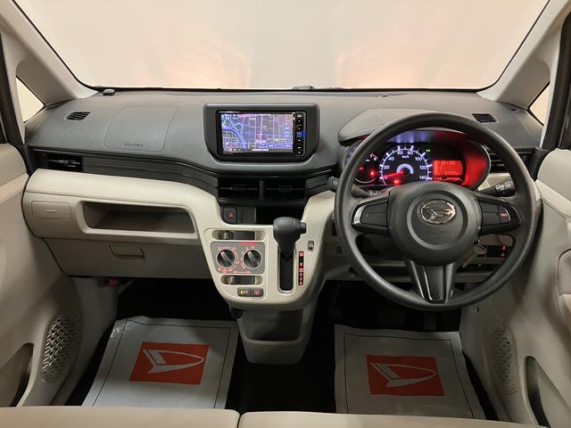 ムーヴＬ／１年間走行距離無制限保証／車検整備付／修復歴有／研修車１年間走行距離無制限保証　車検整備付　キーレスエントリー　Ｂｌｕｅｔｏｏｔｈ機能付きフルセグナビ　ＥＴＣ　ＵＳＢ　アイドリングストップ機能　横滑り防止装置　１４インチフルホイールキャップ（大阪府）の中古車
