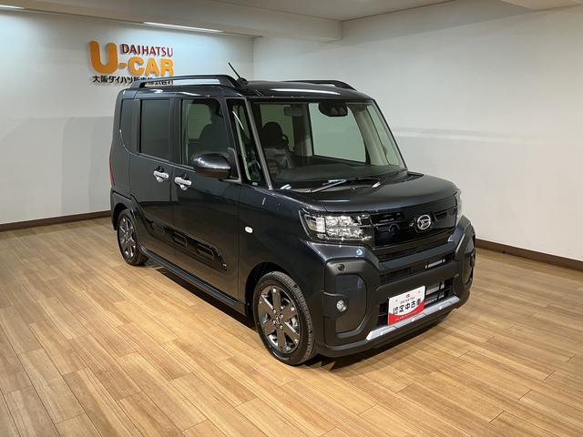 タントファンクロスターボ　Ｒ７年式／法規対応済／バックカメラ対応バックモニター対応カメラ　運転席・助手席シートヒーター　純正アルミホイール　ターボ　両側パワースライドドア　電動パーキングブレーキ　オートブレーキホールド　スマートキー　スマアシ（大阪府）の中古車