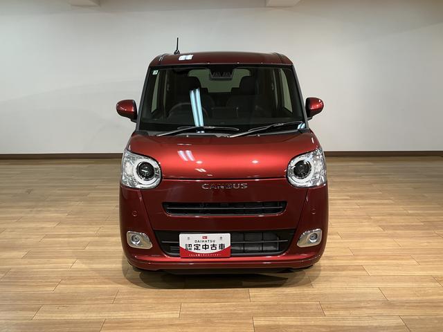 ムーヴキャンバスセオリーＧ　サポカーＳワイド適合　認定中古車届出済未使用車・バックカメラ・衝突回避支援ブレーキ・誤発信抑制機能・前後コーナーセンサー・両側電動スライドドア・電動パーキングブレーキ・フルＬＥＤヘッドランプ・３６０°スーパーＵＶ＆ＩＲカットガラス（大阪府）の中古車