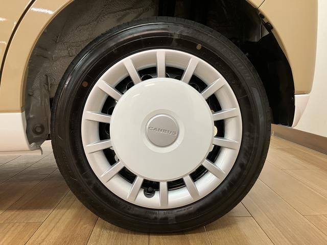 ムーヴキャンバスストライプスＧターボ　Ｒ７年式／ナビ／ＦＲドラレコ／Ｂカメラ走行無制限１年保証　両側電動スライドドア　アダプティブクルーズコントロール　前後コーナーセンサー　前席シートヒーター　ホッとカップホルダー　オートマチックハイビーム　ＬＥＤヘッドライト　スマートキー（大阪府）の中古車