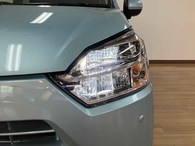 ミライースＸ　ＳＡIII／届出済未使用車／ＬＥＤ／新車保証継承／ダイハツ正規ディーラー／衝突軽減ブレーキ／ＬＥＤヘッドライト／オートライト／オートハイビーム／アイドリングストップ／横滑り防止装置／コーナーセンサー／電動格納ドアミラー／セキュリティー／（大阪府）の中古車
