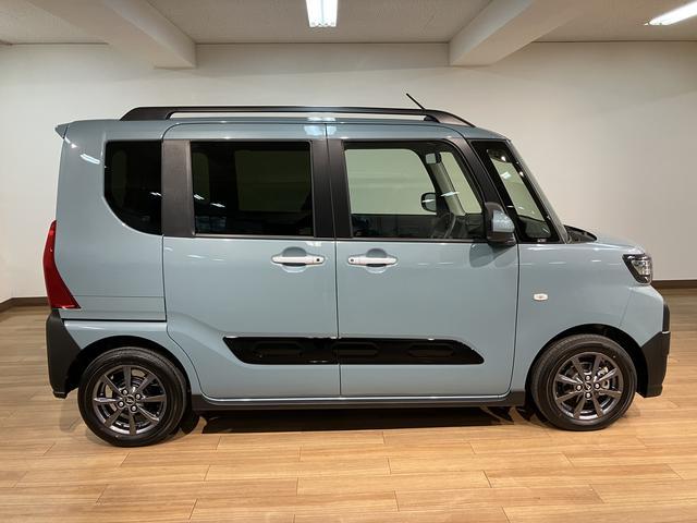 タントファンクロス　Ｒ７年式／法規対応済／バックカメラ対応バックモニター対応カメラ　運転席・助手席シートヒーター　純正アルミホイール　ターボ　両側パワースライドドア　電動パーキングブレーキ　オートブレーキホールド　スマートキー　スマアシ（大阪府）の中古車