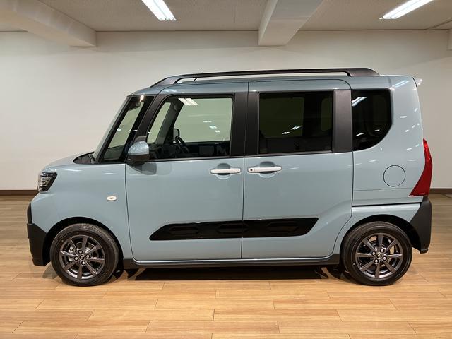 タントファンクロス　Ｒ７年式／法規対応済／バックカメラ対応バックモニター対応カメラ　運転席・助手席シートヒーター　純正アルミホイール　ターボ　両側パワースライドドア　電動パーキングブレーキ　オートブレーキホールド　スマートキー　スマアシ（大阪府）の中古車
