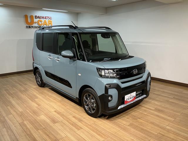 タントファンクロス　Ｒ７年式／法規対応済／バックカメラ対応バックモニター対応カメラ　運転席・助手席シートヒーター　純正アルミホイール　ターボ　両側パワースライドドア　電動パーキングブレーキ　オートブレーキホールド　スマートキー　スマアシ（大阪府）の中古車