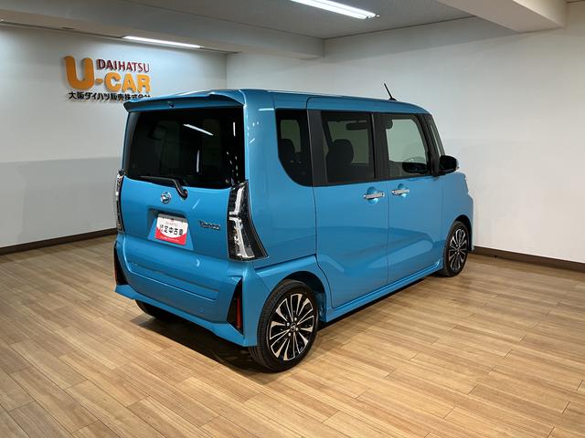 タントカスタムＲＳ　Ｒ７年式／法規対応済／バックカメラ対応ターボ　スマートアシスト　バックカメラ　両側リヤパワースライドドア　プッシュボタンエンジンスタート　シートヒーター　ＬＥＤヘッドライト　アルミホイール　オートエアコン　オートライト　ＡＢＳ（大阪府）の中古車