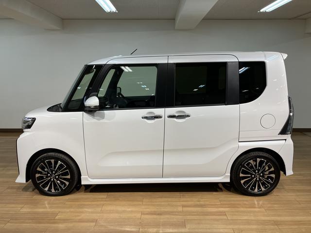タントカスタムＲＳ　サポカーＳワイド適合　認定中古車届出済未使用車・ターボエンジン・純正メモリーナビ・バックカメラ・ナビ連動前後ドライブレコーダー・両側電動スライドドア・ＬＥＤヘッドライト・衝突回避支援ブレーキ・誤発信抑制機能・前後コーナーセンサー（大阪府）の中古車