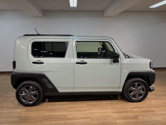 タフトＧダーククロムベンチャー　Ｒ７年式／法規対応済／バックカメラ走行無制限１年保証　前後コーナーセンサー　前席シートヒーター　スカイフィールトップ　オートマチックハイビーム　ＬＥＤヘッドライト　オートブレーキホールド　スマートキー　１５インチ純正アルミホイール（大阪府）の中古車