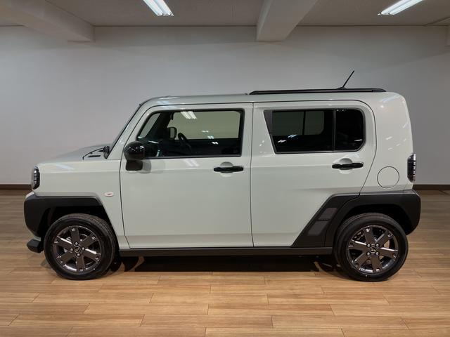 タフトＧダーククロムベンチャー　Ｒ７年式／法規対応済／バックカメラ走行無制限１年保証　前後コーナーセンサー　前席シートヒーター　スカイフィールトップ　オートマチックハイビーム　ＬＥＤヘッドライト　オートブレーキホールド　スマートキー　１５インチ純正アルミホイール（大阪府）の中古車