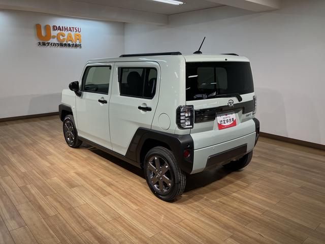 タフトＧダーククロムベンチャー　Ｒ７年式／法規対応済／バックカメラ走行無制限１年保証　前後コーナーセンサー　前席シートヒーター　スカイフィールトップ　オートマチックハイビーム　ＬＥＤヘッドライト　オートブレーキホールド　スマートキー　１５インチ純正アルミホイール（大阪府）の中古車