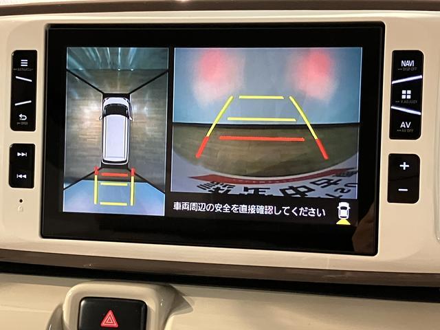 ムーヴキャンバスＧメイクアップリミテッドＳＡIII　８インチナビ／後席モ二タスマートアシストＩＩＩ　ＬＥＤヘッドライト／フォグ　８インチナビ　パノラマカメラ　ＥＴＣ　後席モニター　両側電動スライドドア　置き楽ボックス　前ドラレコ　キーフリー　オートエアコン（大阪府）の中古車
