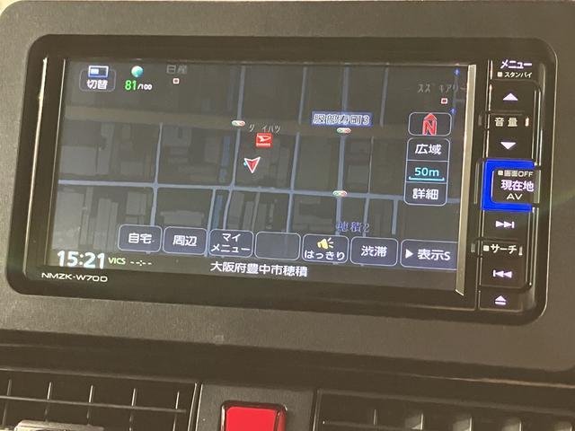 タントカスタムＲＳセレクション　ナビ／ドラレコ／Ｂカメラ／ＡＣＣスマートアシスト　ＬＥＤヘッドライト／フォグ　ナビ　前後ドラレコ　バックカメラ　ＥＴＣ　両側電動スライドドア　キーフリー　前席シートヒーター　コーナーセンサー　運転席ロングシートスライド（大阪府）の中古車