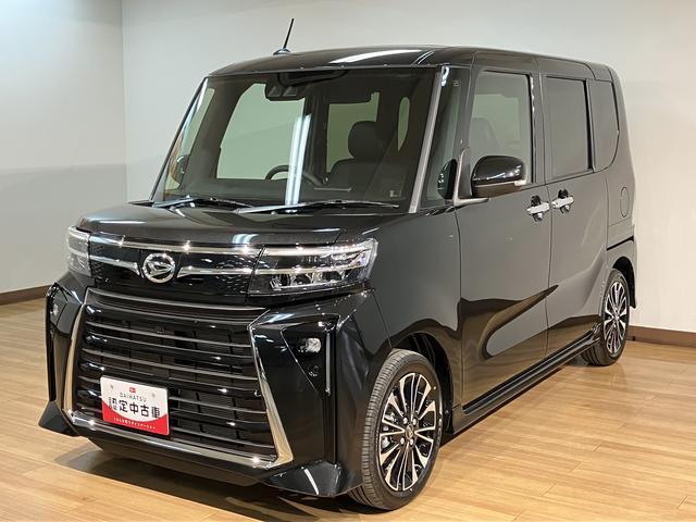 タントカスタムＲＳ　Ｒ７年式／法規対応済／ターボ／バックカメラ対応ターボ　スマートアシスト　バックカメラ　両側リヤパワースライドドア　プッシュボタンエンジンスタート　シートヒーター　ＬＥＤヘッドライト　アルミホイール　オートエアコン　オートライト　ＡＢＳ（大阪府）の中古車