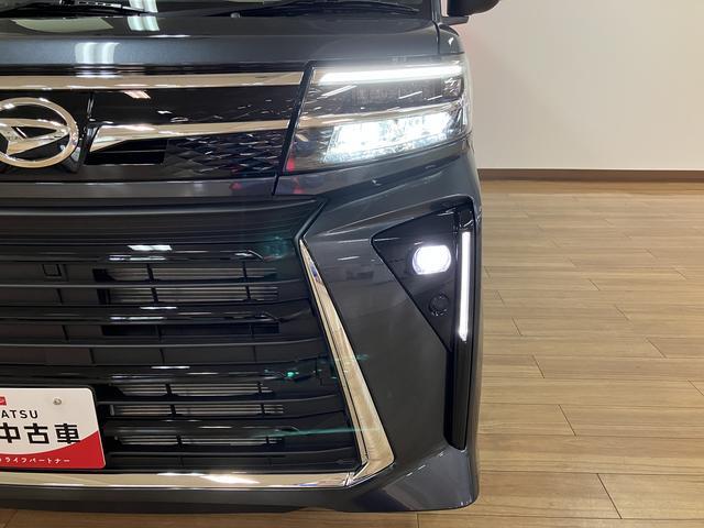 タントカスタムＲＳ　サポカーＳワイド適合届出済未使用車・ターボエンジン・バックカメラ・両側電動スライドドア・衝突回避支援ブレーキ・誤発信抑制機能・前後コーナーセンサー・電動パーキングブレーキ・ＬＥＤヘッドライト・シートヒーター（大阪府）の中古車