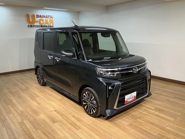 タントカスタムＲＳ　サポカーＳワイド適合届出済未使用車・ターボエンジン・バックカメラ・両側電動スライドドア・衝突回避支援ブレーキ・誤発信抑制機能・前後コーナーセンサー・電動パーキングブレーキ・ＬＥＤヘッドライト・シートヒーター（大阪府）の中古車