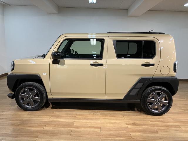 タフトＧターボダーククロムベンチャー　法規対応済／バックカメラ／スカイフィールトップ　アダプティブクルーズコントロール　ＬＥＤヘッド／フォグ　前席シートヒーター　プッシュボタンスタート　キーフリー　電動パーキングブレーキ　１５インチアルミホイール（大阪府）の中古車