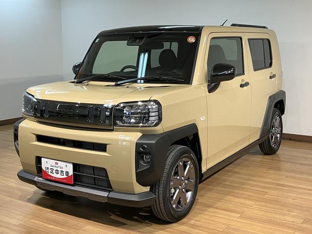 タフトＧターボダーククロムベンチャー　法規対応済／バックカメラ／スカイフィールトップ　アダプティブクルーズコントロール　ＬＥＤヘッド／フォグ　前席シートヒーター　プッシュボタンスタート　キーフリー　電動パーキングブレーキ　１５インチアルミホイール（大阪府）の中古車