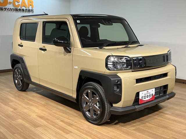 タフトＧターボダーククロムベンチャー　法規対応済／バックカメラ／スカイフィールトップ　アダプティブクルーズコントロール　ＬＥＤヘッド／フォグ　前席シートヒーター　プッシュボタンスタート　キーフリー　電動パーキングブレーキ　１５インチアルミホイール（大阪府）の中古車